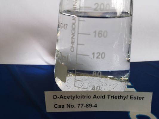 중국 ATEC 77-89-4 구연산염 가소제 Triethyl 2 - Acetylcitrate 비독성 액체 협력 업체